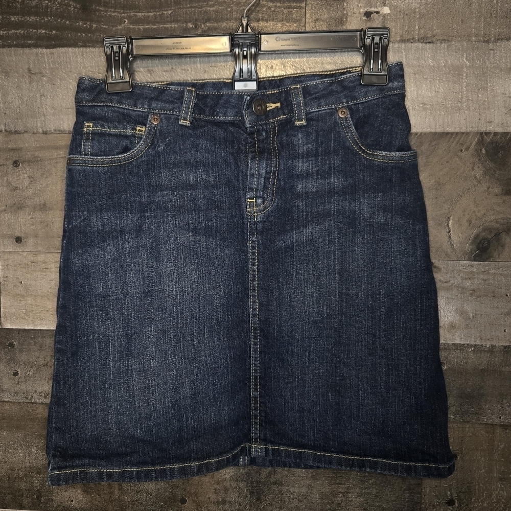 L.L. Bean Denim Skirt